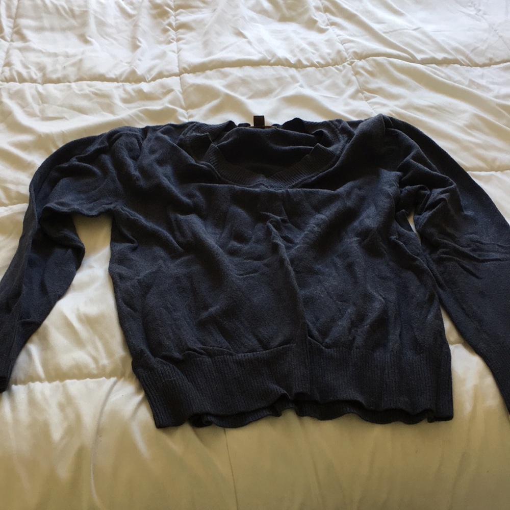 Navy blue sweater